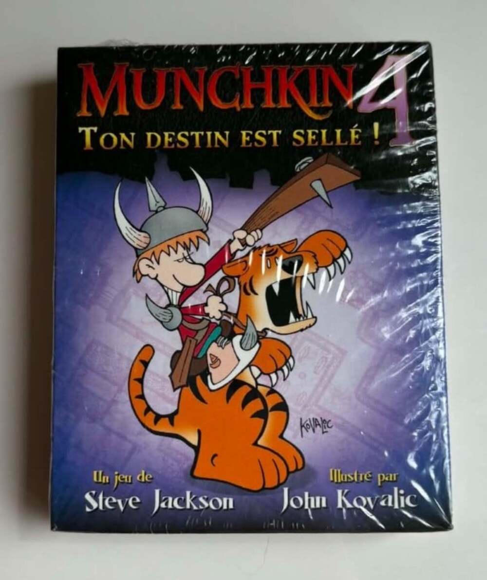 Munchkin 4 the Need for Steed French Edition by Steve Jackson